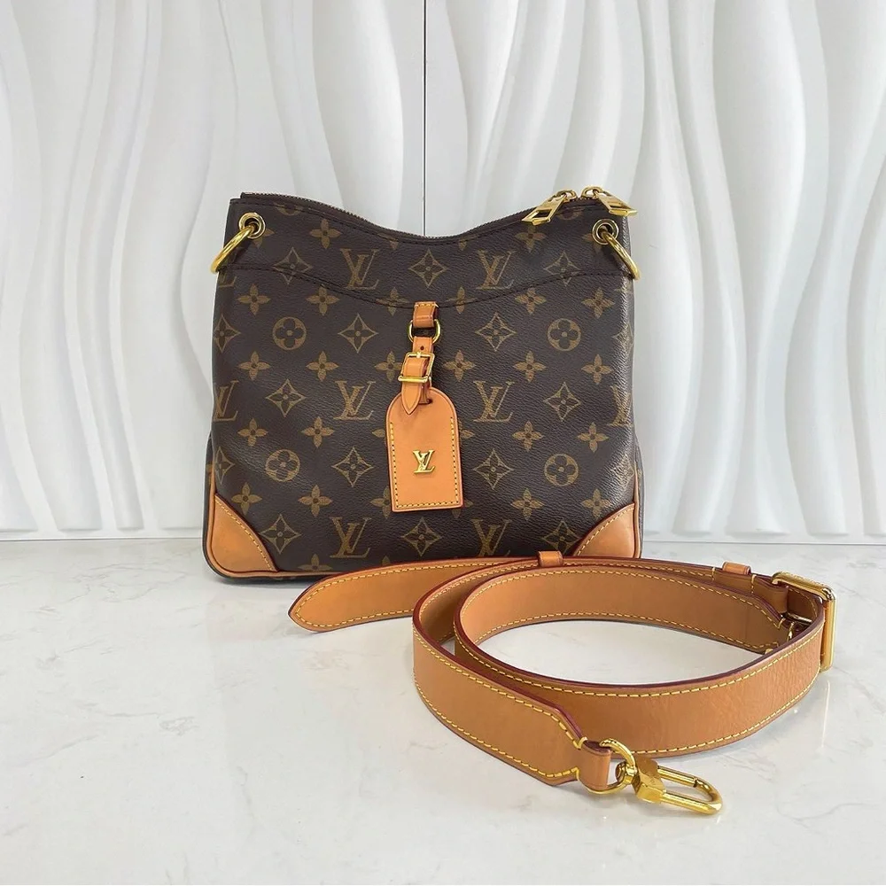 LOUIS VUITTON Odeon PM Hobo Bag Monogram Canvas - Picture 1 of 11